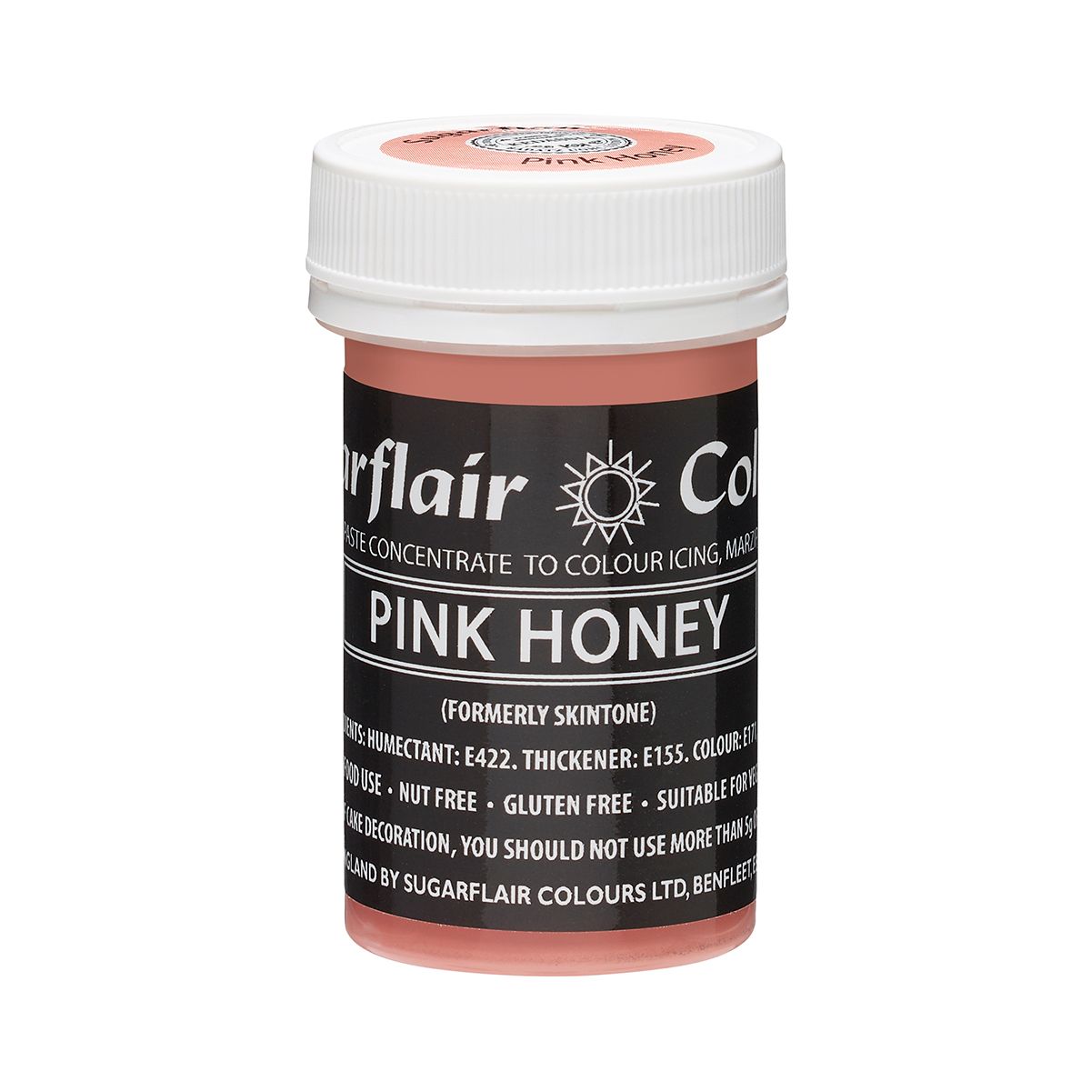 Gelová barva pastelová Pink Honey Sugarflair